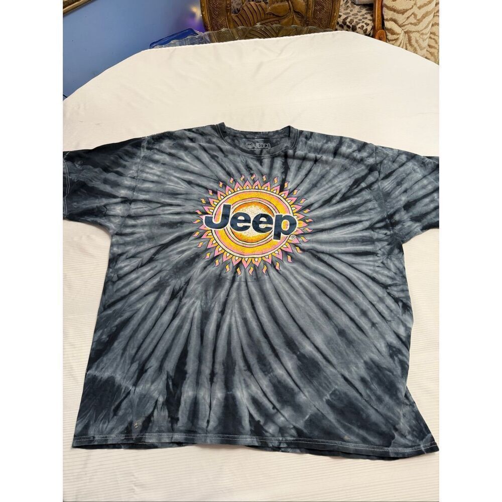 Jedco Jeep Sun Tie Dye T-Shirt Size XXL